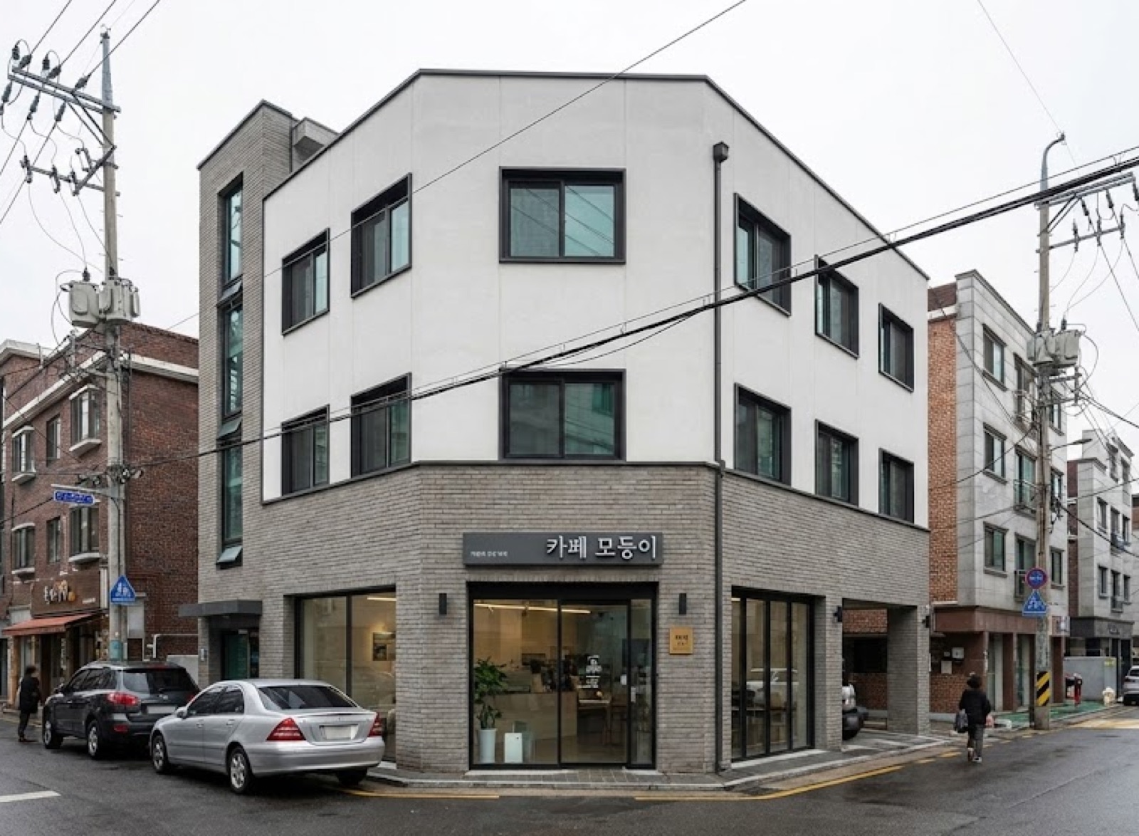 1층 상가와 위층 주거가 함께 있는 상가주택 - 건테리어